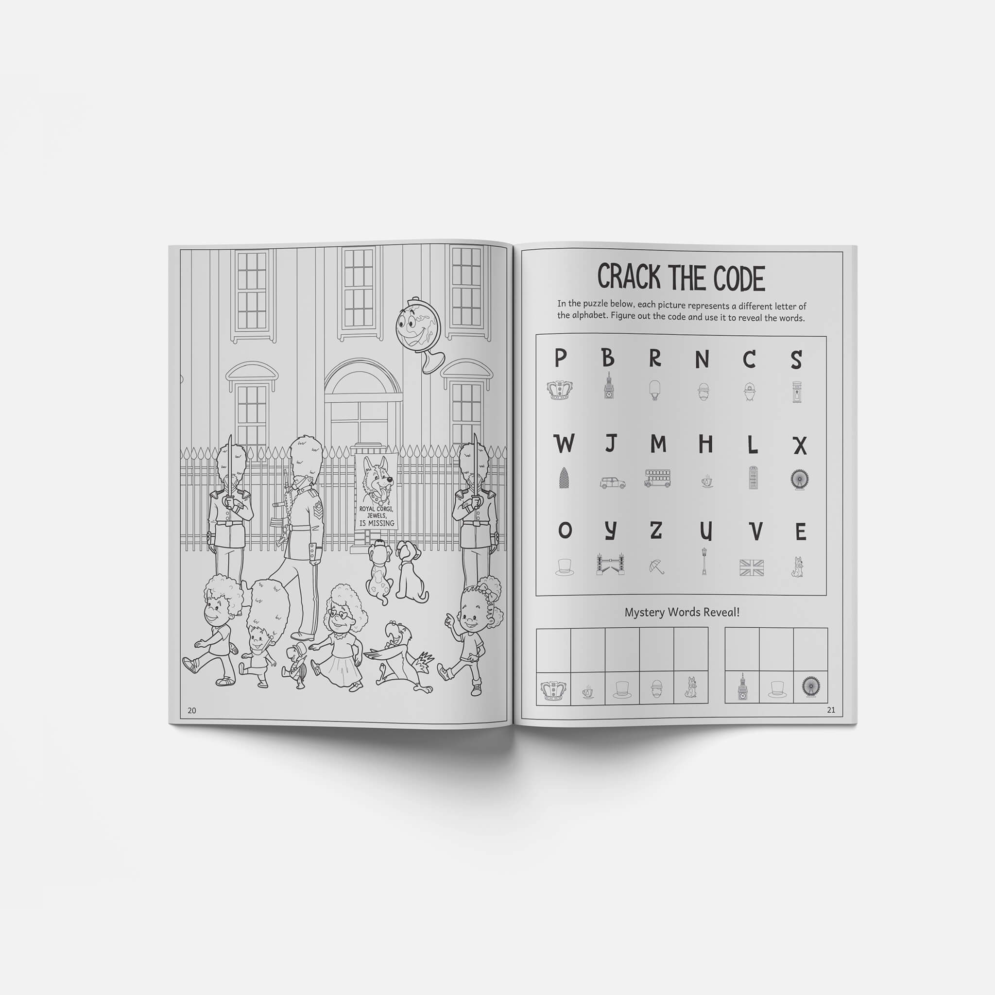 Hello, England! Activity Book