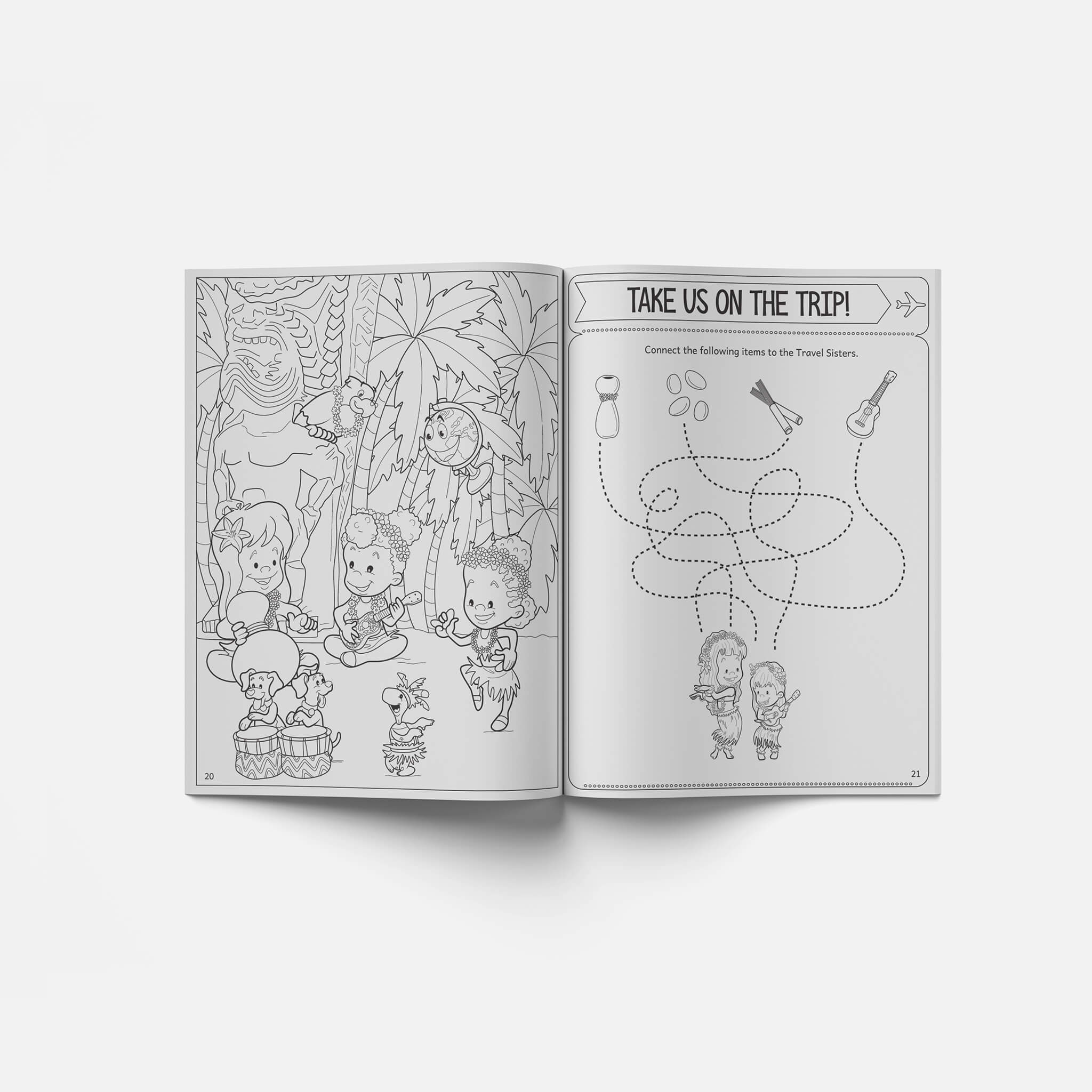 Hello, Hawaii! Activity Book
